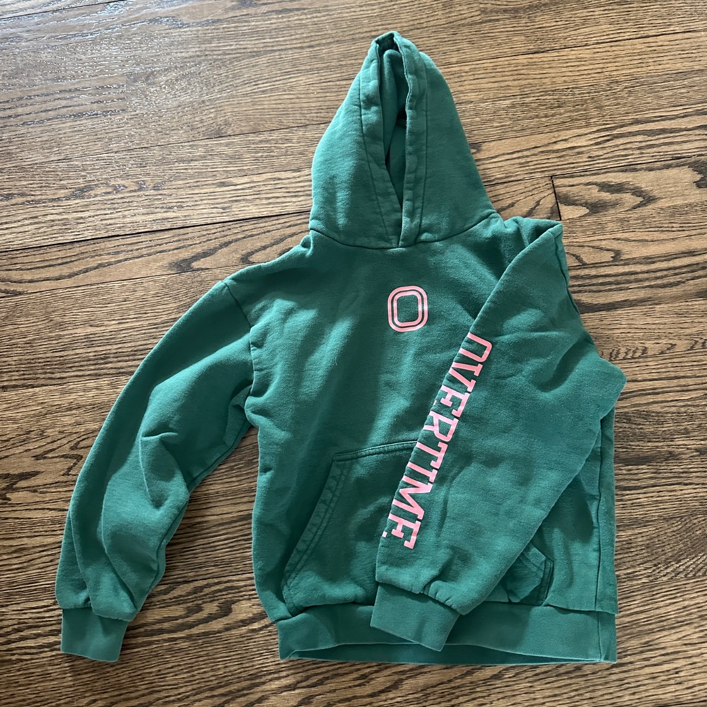 Overtime youth medium hoodie